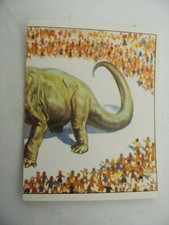 Stikers album PANINI 1992 immage Animaux Prehistorique Prehistoric Vignette #166