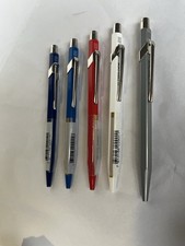 5 Stylos Caran d'Ache 849 Classic Line Stylo bille Encre Bleu , neufs