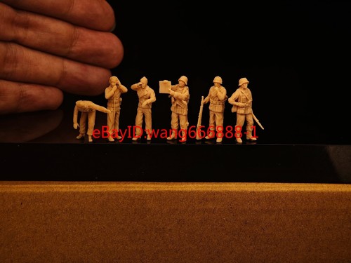 Wwi german 6 soldiers - 1/87/48,