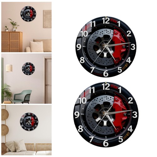 Horloge murale décoration - horloge, 2d,