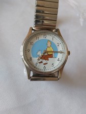 Montre Tintin Citime 1994 Fonctionne Bon Etat 32mm 