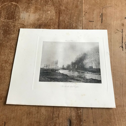 Gravure n693 claude monet les - n693,
