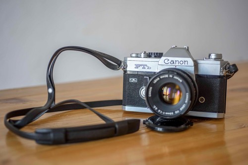 Canon ftb with - 🔥,