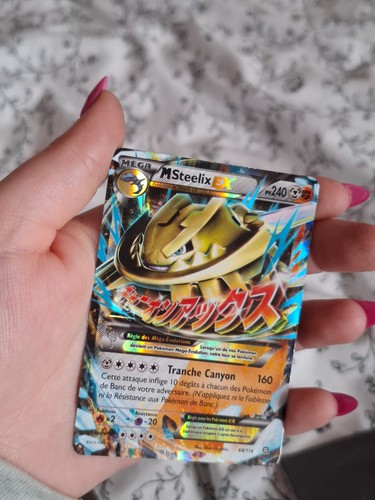 Carte pokemon mega steelix - pokemon, m