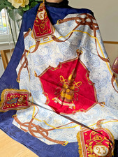 Foulard/Carré/Shawl★BALENCIAGA soie 100%★43g★Silk SCARF schal