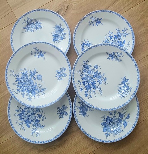 Lot anciennes assiettes - 6,
