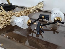 Paire d'appliques Arlus, lunel, monix, pierre disderot, pierre guariche, arlus