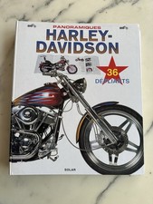 CLASSEUR PANORAMIQUES HARLEY DAVIDSON 36 Dépliants édition SOLAR