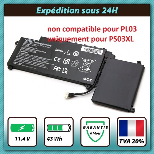 Batterie compatible pour - batterie, hp