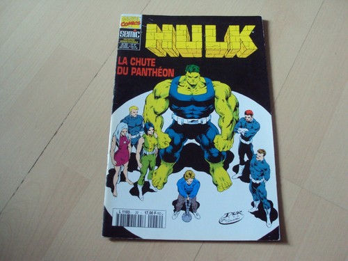 Comics hulk chute du - la,