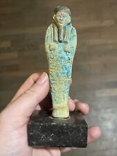 Grand Oushebti Figurine Égyptien Antique Très Ancien Votive Égypte Époque