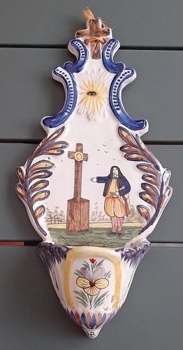 Rare bénitier breton marque - bénitier,