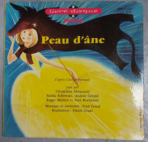 Peau âne livre disque - livre,