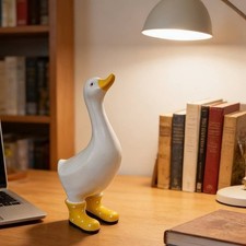 Figurine canard en résine