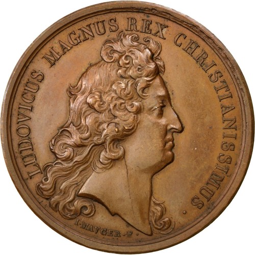 France medal louis xiv - france,,