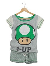 Super Mario Pyjama Femme Gris