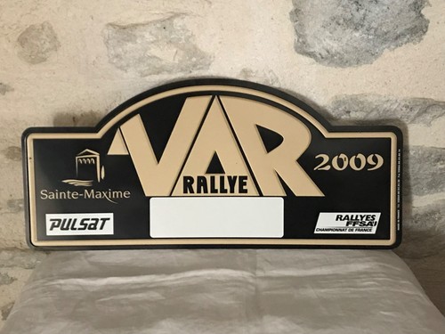 Plaque rallye du - rallye, "rallye