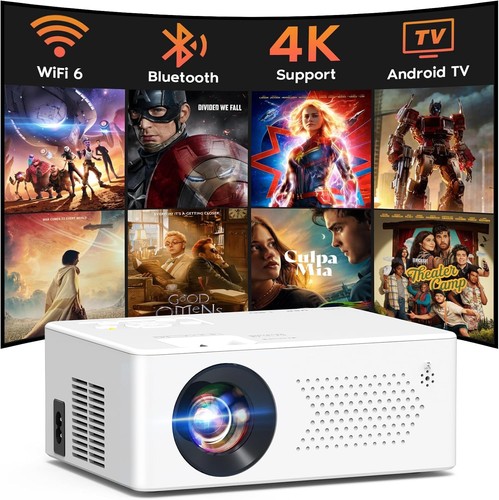Home smart mini projector - home,