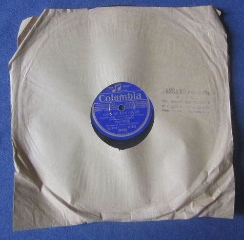 Ancien disque tours tino - ancien, 78