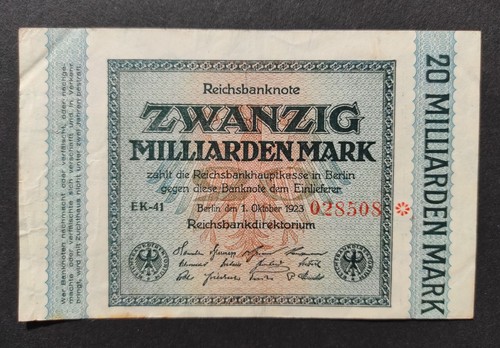 Billet allemagne 20 - billet,