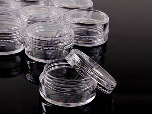 100 petits pots plastique - , de