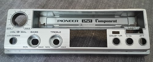 Pioneer 707 faceplate - pioneer,