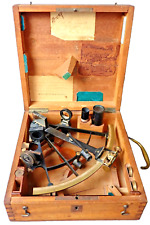 Instrument -Antiquité de Marine - Sextant "Hurlimann" en coffret - XIX ième