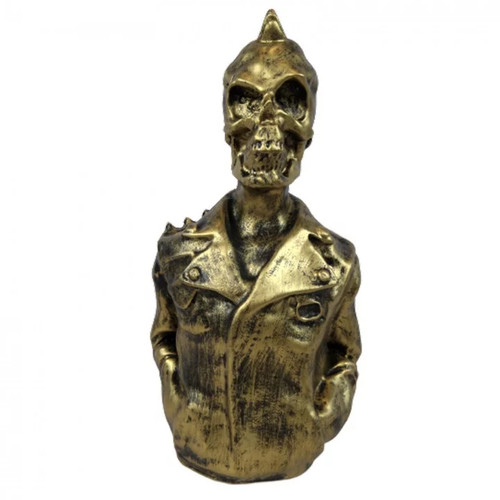 Statue buste tête mort - buste,