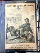 Rare affiche ancienne 4e Emprunt de la défense nationale. 1918.