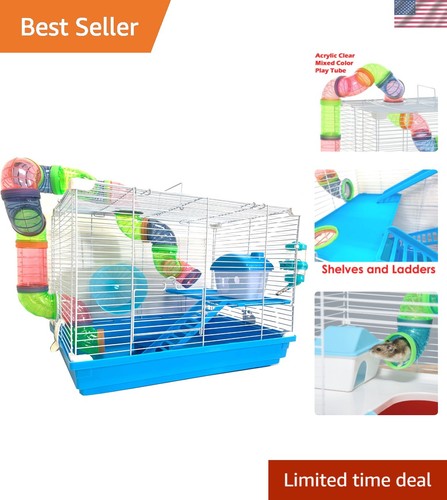 Spacious level hamster - 2-level,
