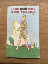 Wac army ww2 carte postale - wac,