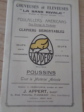 1925 - CATALOGUE POULE -