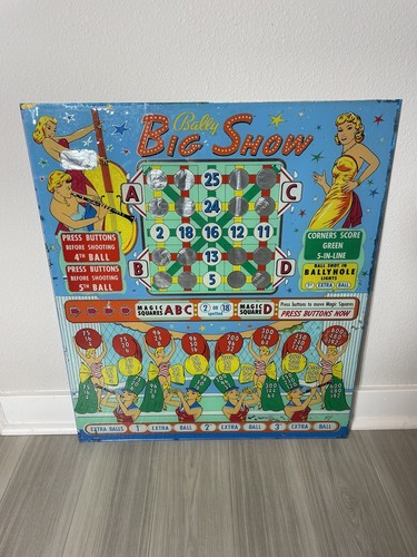 BALLY “Big Show” Bingo