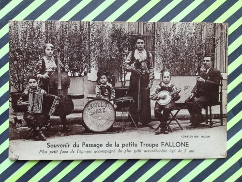 Cpa macon troupe fallone - cpa,