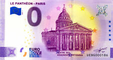 75005 Le Panthéon 3, N° de la 2ème liasse, 2020, Billet Euro Souvenir