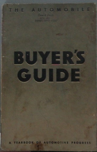 Guide acheteur 1935 - de, livre