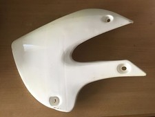 UNE ECOPE CARENAGE AVANT GAUCHE BLANC POUR MINI MOTO DIRT PIT PITT BIKE