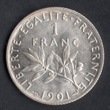 TOP QUALITE MONNAIE 1 FRANC