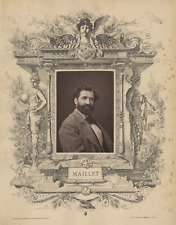 France, Maillet Vintage Print, Galerie Contemporaine, sculpteur Photoglyptie 