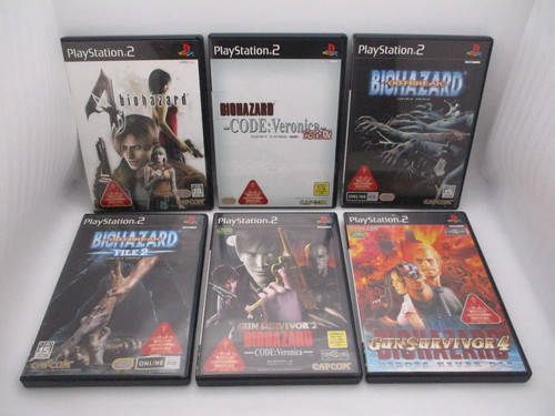 Ps2 lot jeux biohazard 4 - lot, 6