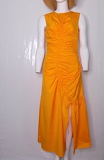 SANDRO robe longue fendue