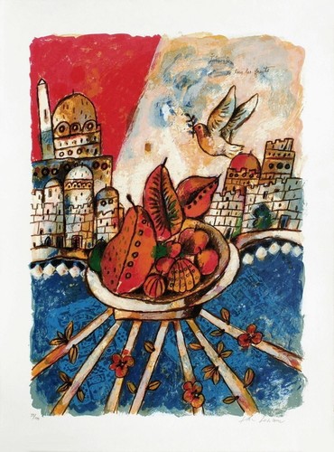 Théo tobiasse lithographie - tobiasse,