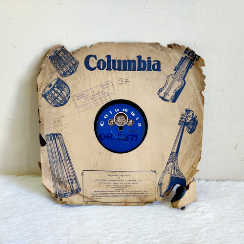 Disque gramophone columbia - disque,