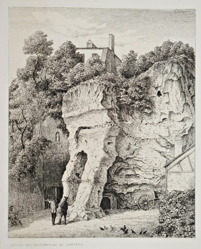 Entree souterrains chateau - souterrains,
