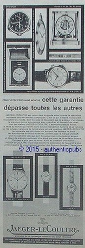 Publicite jaeger lecoultre - publicite,