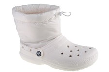 Bottes de neige Femme, Crocs Classic Lined Neo Puff Boot, Blanc