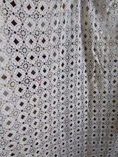 Ancien dessus de lit en coton