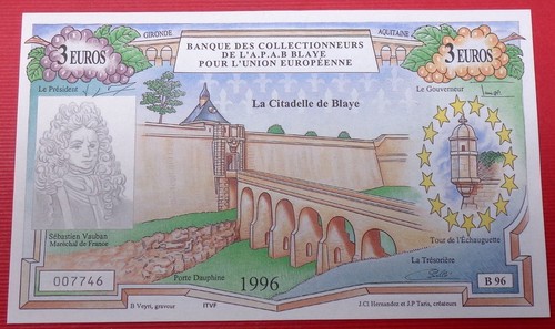 Blaye billet factice 21 - blaye,