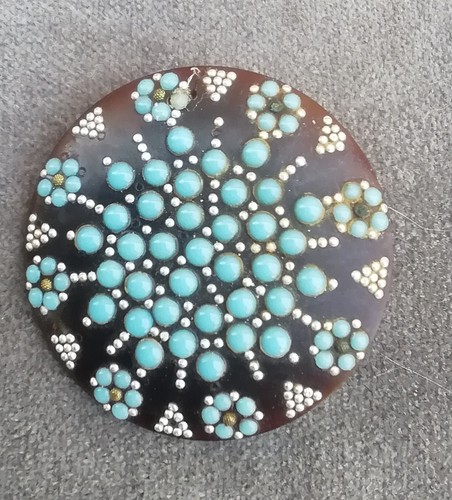 Broche art déco ancienne - broche,