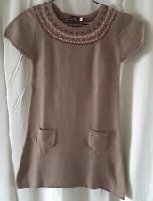 Robe en lainage beige - Fille